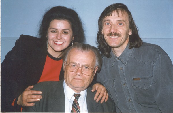 М.Братан із родиною Телюків, Наталією та Володимиром 2007 р.