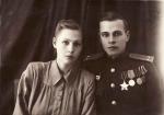 М.А. Ємельянов з дружиною К. Ємельяновою, м. Тамбов, 1949 р.