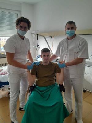 Під час лікування в Україні. Фото: медіаплатформа «Вгору»