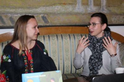 Зустріч з письменницею Валентиною Возною в рамках Міжнародного літературного проєкту “Польща-Україна: спільнота письменників” (Краків, 2022)