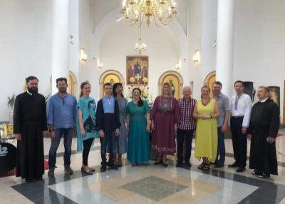 Віктор Гурба на мистецькому заході, 23.07.2024 р. Фото: вебсайт «Український погляд»