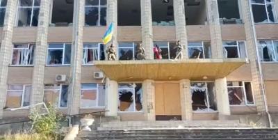 Велику Олександрівку звільнено! Фото: медіаплатформа «Вгору»