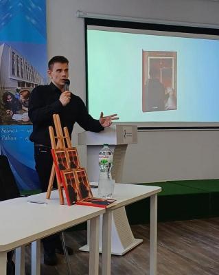 Презентація книги на базі університету «Крок», м. Київ, 2023 р.