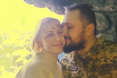 З дружиною. Фото: вебсайт «Суспільне Львів»