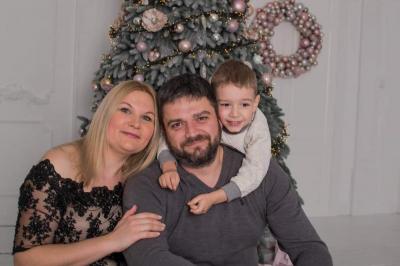 Володимир з родиною. Фото: вебсайт «Новинарня»