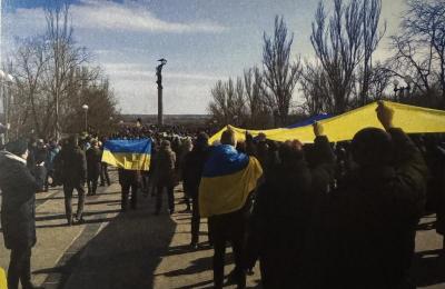 13.03.2022 р. Мітинг. Фото: Дмитро Плотніков