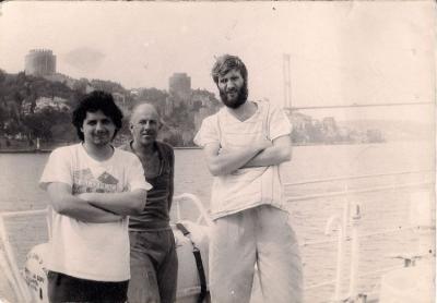 Під час роботи на пароплавах (фото з сімейного архіву доньки)