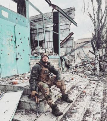 Боєць Д. Звонарьов. Фото: офіційний вебсайт «Чорнобаївська сільська рада Херсонського району Херсонської області»