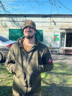 Військовослужбовець Данило Звонарьов. Фото: офіційний вебсайт «Чорнобаївська сільська рада Херсонського району Херсонської області»