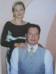 Борис Віталійович Сіленков з дружиною Галиною Олександрівною.