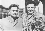 <p>Олесь Гончар і Назим Хікмет. Київ, 1954 р.</p>