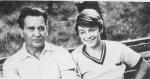 <p>Олесь Гончар з сином Юрієм. Одеса, 1970 р.</p>