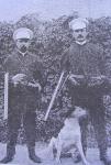 Відомий український письменник Олександр Ярошко (зліва) часто гостював  в Асканії-Нова у Фрідріха Едуардовича. 1897 р.