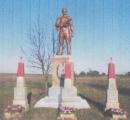 <p>
	Пам'ятник на братській та одиночних могилах воїнів радянської армії</p>