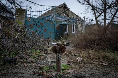 Зруйновані будинки, зруйновані життя /Херсонщина, листопад 2022 року, фото Патрика Ярача