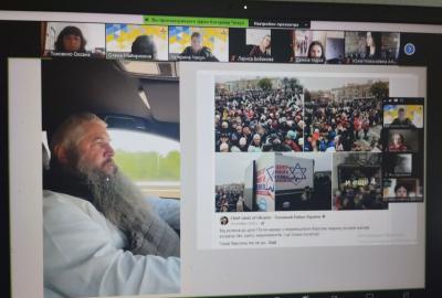 Головний рабин України, волонтер Моше Асман, який активно підтримує Україну